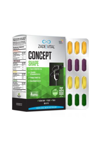 Zade Vital Concept Shape 60 Kapsül
