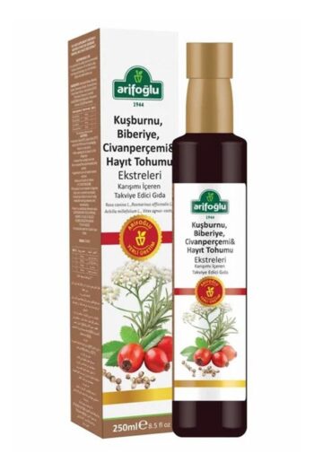 Arifoğlu Kuşburnu Biberiye Civan Perçemi Hayıt Tohumu Ekstresi 250ml