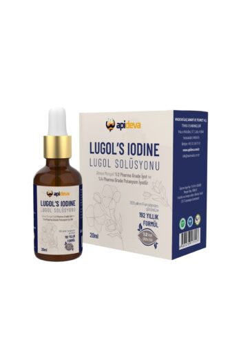 apideva İyot Lugol Solüsyonu %2 (İÇİLEBİLİR - HELAL BELGELİ)