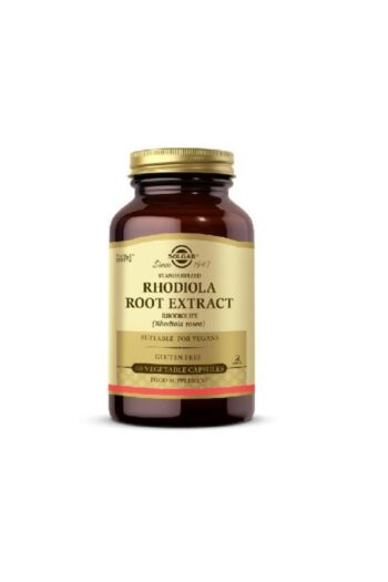 Solgar Rhodiola Root Extract Takviye Edici Gıda 60 Kapsül