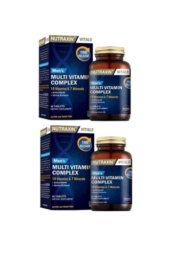 Nutraxin Erkekler İçin 60 Tablet X2 Adet Multivitamin Ve Mineral Complex