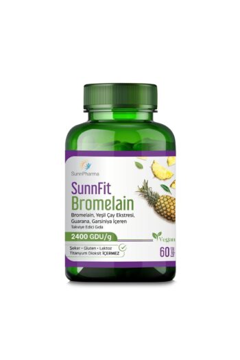 SunnPharma Sunnfit Bromelain Bromelain ,yeşil Çay Ekstresi, Guarana,garsinya ,krom Içeren Takviye Edici Gıda