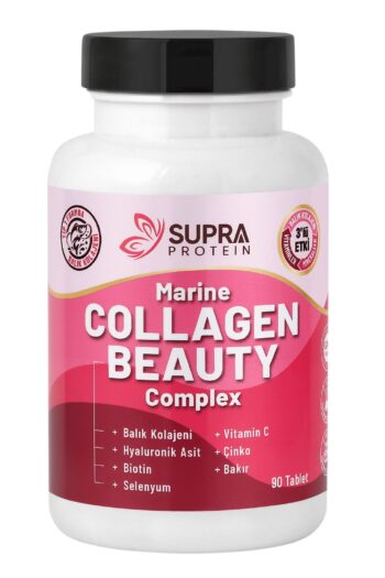 Supra Protein Collagen Beauty 90 Tablet -Balık Kolajeni & Cilt, Saç, Tırnak İçin Özel Vitamin Karışımı