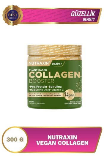 Nutraxin Vegan Kolajen Booster 300 Gr - Pea Protein, Spirulina, Vitamin C, Hyaluronik Asit Glutensiz