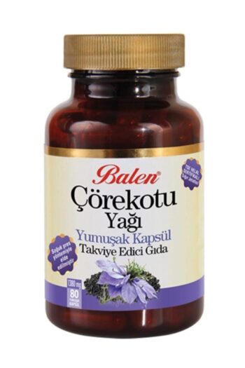 Balen Çörekotu Yağı 1380 Mg *80 Yumuşak Kapsül Çörek Otu Yağı Kapsülü