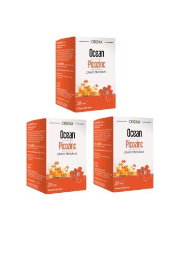 Orzax Ocean Picozinc Çinko Pikolinat 15 mg 30 Tablet 3 Adet