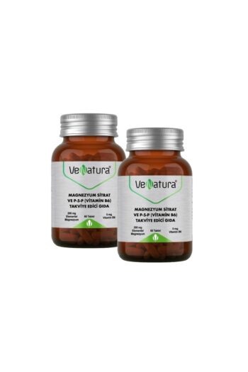 Venatura Magnezyum Sitrat Ve P5p Vitamin B6 60 Tablet 2 Adet