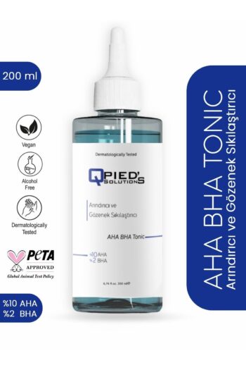 Qpieds Solutions Gözenek Sıkılaştırıcı, Arındırıcı Ve Canlandırıcı Yüz Bakım Toniği (GLYCOLİC ACİD – AHA-BHA )