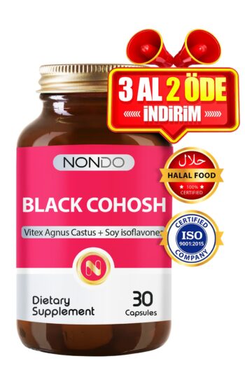 Nondo Black Cohosh 30 Kapsül ( Karayılan Otu Kalsiyum Magnezyum Karayılan Otu Çinko D Vitamini )