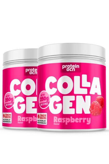 Proteinocean Collagen - Kolajen | Ahududu - 6 Vitamin İlaveli - Tip 1,2,3 - 250g X 2 Adet