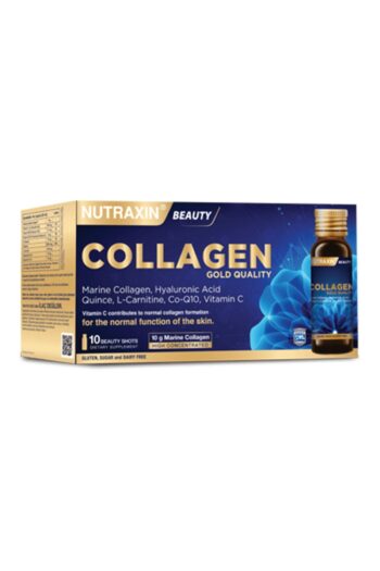 Nutraxin Beauty Collagen Gold Quality 50 Ml 10 Shot Balık Kolajeni Çilek Aroma Şase Kolajen