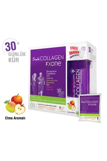 Suda Collagen Fxone Takviye Edici Gıda Elma Aromalı 30 x 13 gr - Toz Saşe