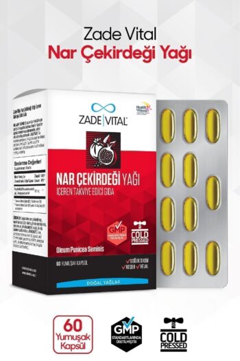 Zade Vital Nar Çekirdeği Yağı 400 Mg 60 Kapsül
