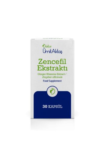 Dr. Ümit Aktaş Zencefil Ekstraktı - Microenkapsüle 30 Bitkisel Kapsül