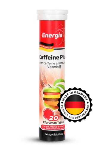 Energia Kafein Plus Efervesan Tablet Takviye Edici Gıda