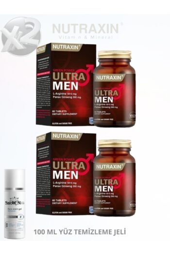 Nutraxin Ultra Men Erkeklere Özel Destek 60 Tablet Green Power Ultra Men L-Arginine (2 ADET)