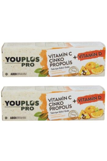Youplus Pro Vitamin C Çinko Propolis Vitamin D 15 Efervesan Tablet 2 Adet