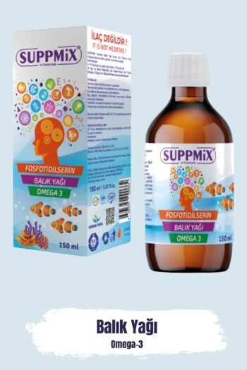 suppmix Fosfatidilserin Omega 3 Şurup Balık Yağı
