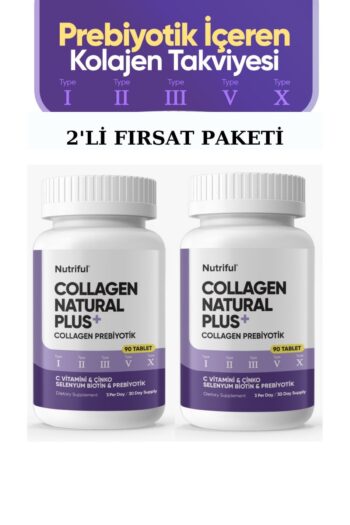 Nutriful Collagen Natural Plus 5 TİP Collagen+Prebiyotik 2 Lİ Fırsat Paketi