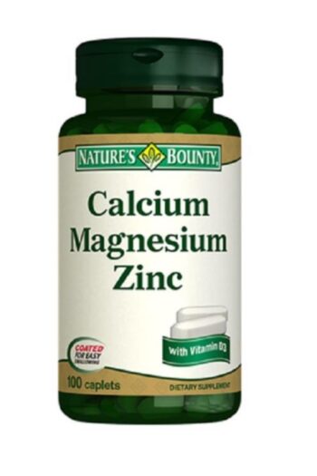 Natures Bounty Calcium Magnesium Zinc + D3 100 Kaplet