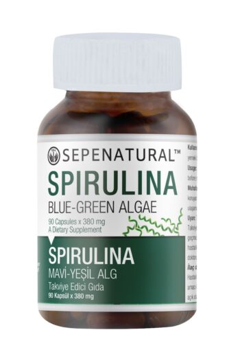 Sepe Natural Spirulina 90 Kapsül Siprulina Yosun Hapı