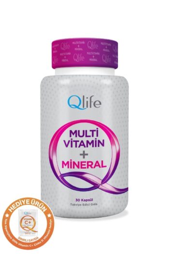 Qlife Multivitamin & Mineral 30 Kapsül 13 Vitamin 7 Mineral