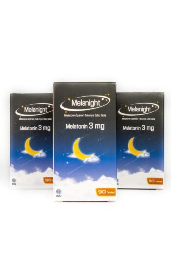 Melanight Melatonin 90 Tablet*3 Adet – 3 Mg Melatonin I 3 Kutu=270 Günlük Doz