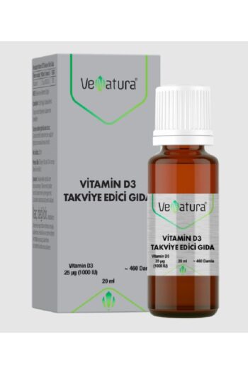 Venatura Yetişkinler Ve 11 Yaş Üstü Çocuklar Için D3 Vitamini 20 Ml Damla