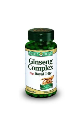 Natures Bounty Ginseng Complex Plus Royal Jelly 75 Kapsül