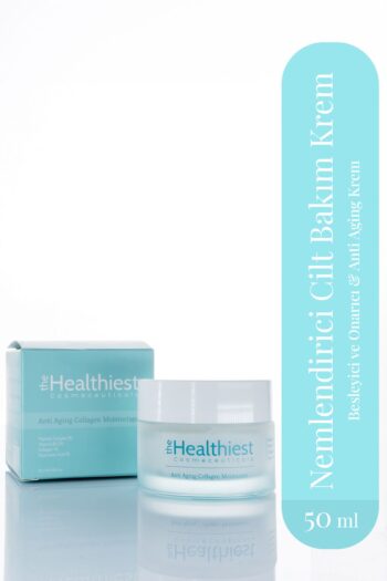 the Healthiest Anti Aging Nemlendirici Krem 50 Ml - Besleyici ve Onarıcı, Su Bazlı Nemlendirici Yüz Kremi (Kolajen)