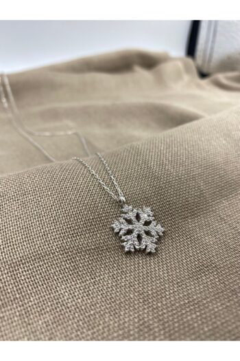 SURA SILVER KAR TANESİ MODEL ZİRKON TAŞLI 925 AYAR GÜMÜŞ KOLYE