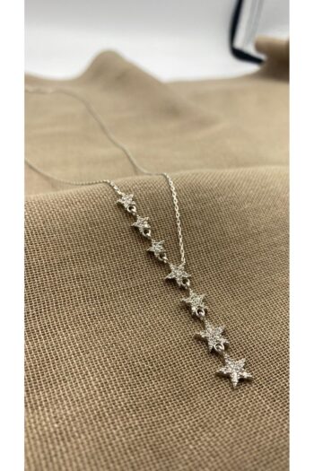 SURA SILVER KUYRUKLU YILDIZ MODEL ZİRKON 925 AYAR GÜMÜŞ KOLYE