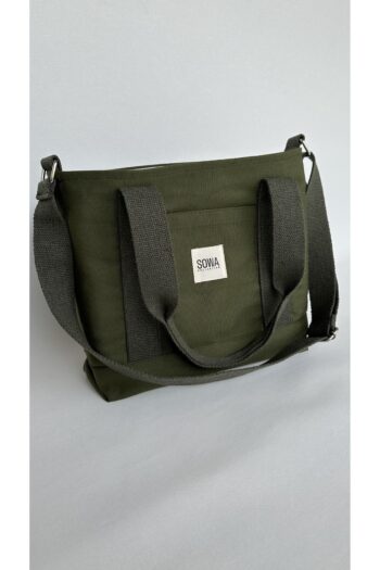 Sowa Collection Kanvas Haki Çıtçıtlı Çanta Ayarlanabilir Çapraz Askılı Kadın El Ve Omuz Çantası U:30 E:35 G:10 Cm