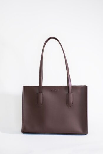 bag&more Kadın Acı Kahve Trend Çanta,Uzun saplı Çanta,Saplı Omuz Çantası Çanta El Çanta