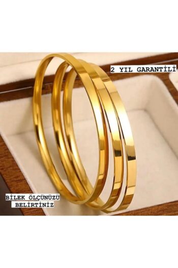 İNN JEWELLERY Çelik Kalın Ajda Bilezik 65 Mm Kararmaz 3 Adet (2 YIL ITHALATÇI GARANTİLİ)