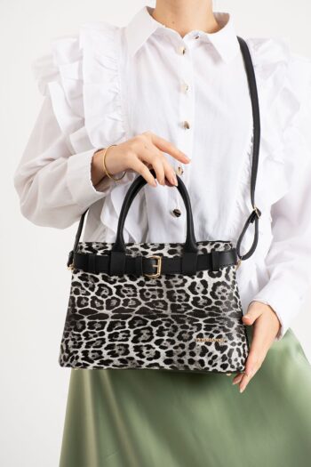 unique crane bags Leopar Desenli Deri Çanta Koleksiyonu
