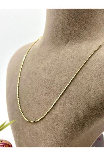 XUPING JEWELRY Ezme İnce Zincir Çelik Kolye (14k Gold - 60cm)