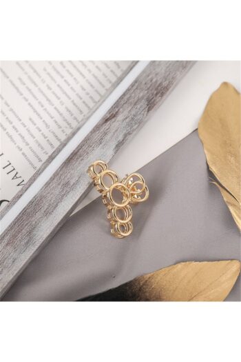 So Much Accesories So-much Kadın Yeni Trend Metal Küçük Boy Mandal Saç Tokası Geometrik Şekilli 4,5 Cm.-2