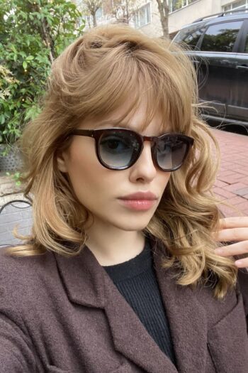 REN EYEWEAR BRADY RENKLİ GÜNEŞ GÖZLÜĞÜ BECKHAM TARZ OVAL KLASİK UNİSEX ERKEK KADIN POPÜLER / REN EYEWEAR