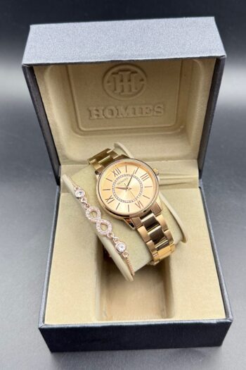 Homies KADIN KOL SAATİ ORJİNAL HEDİYELİK KUTUSU BİLEKLİK HEDİYELİ.HM540867
