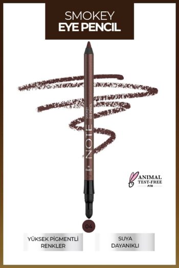 Note Cosmetics Smokey Eye Pencil Waterproof Aplikatörlü Suya Dayanıklı Göz Kalemi - 04 Copper - Bakır