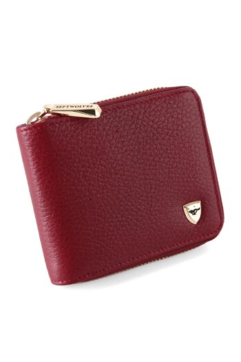 SEPTWOLVES Victoria Italyan Malı Hakiki Deri Gold Premium Hand Made Fermuarlı Kadın Cüzdan - Kadın Kartlık