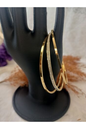 LİLLY AND MOLLY JEWELERY 3 LÜ ZİRKON TAŞLI AJDA ÇELİK BİLEZİK