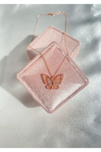 Harlofia Jewelry 925 Ayar Gümüş Taşlı Kelebek Kolye