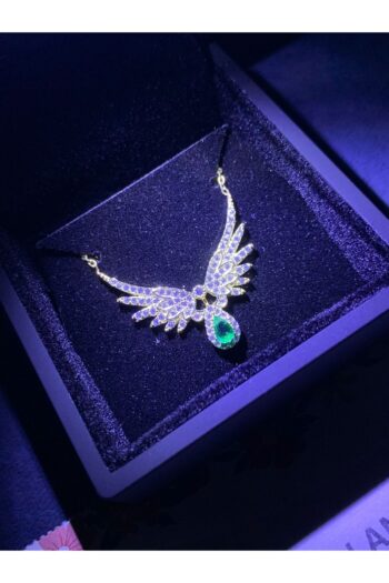 SARIASLAN Işıklı Kutuda Sevgililer Günü Hediyesi, Melek Kanadı Kolye 925 Ayar Gold Renk