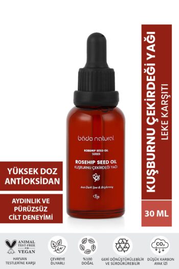 Bade Natural Kuşburnu Çekirdeği Yağı Soğuk Sıkım Leke Karşıtı Ve Aydınlatıcı %100 Saf 30 ml