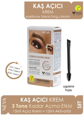 Neva Kaş Boyama Seti Kaş Açıcı Krem %100 Vegan