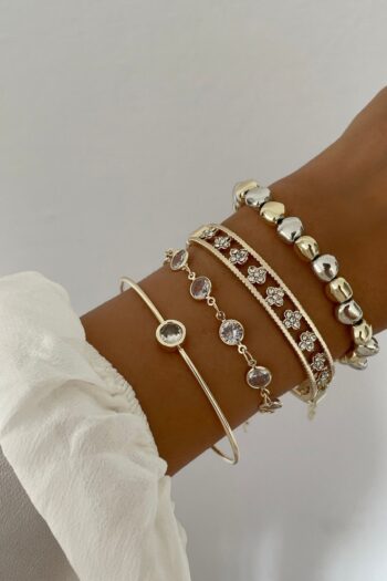 Lavian Accessories Moonstone Zirkon Taşlı Bileklik (2. BİLEKLİK)