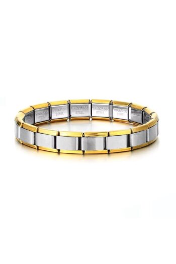 QAYYO İtalyan Charm Nomi Çelik Bileklik Unisex