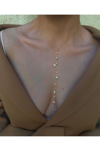 pop up store 14k Altın Kaplama Barok İnci Detay Kolye